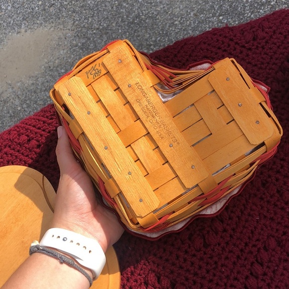 Love letters basket - Picture 3 of 3